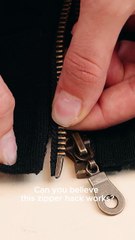 Zipper hack that actually works