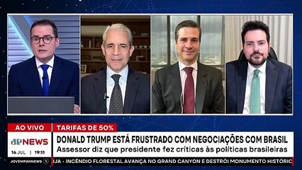 Donald Trump está frustrado sobre negociações com Brasil e faz críticas às políticas brasileiras
