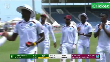 West Indies vs Australia 3rd Test Day 3 Highlights 2025