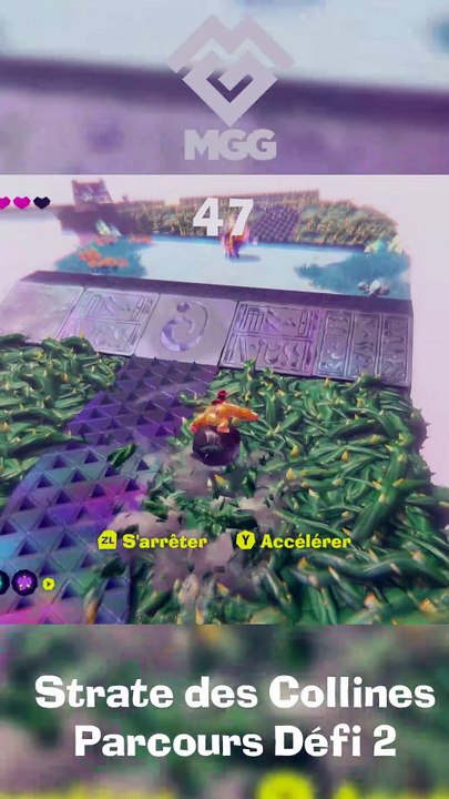 Donkey Kong Bananza : Parcours Défi 2 de la Strate des Collines