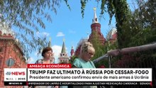 Trump exige cessar-fogo da Rússia
