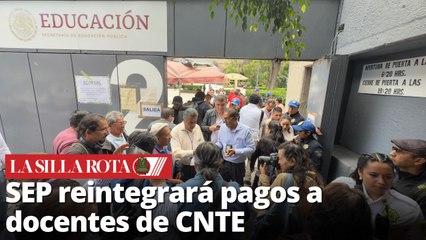 SEP devolverá salarios descontados a maestros de la CNTE tras paro