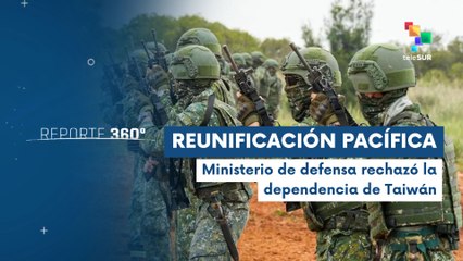 China cuestiona ejercicios militares de Taiwán y acusa a Occidente de fomentar el separatismo