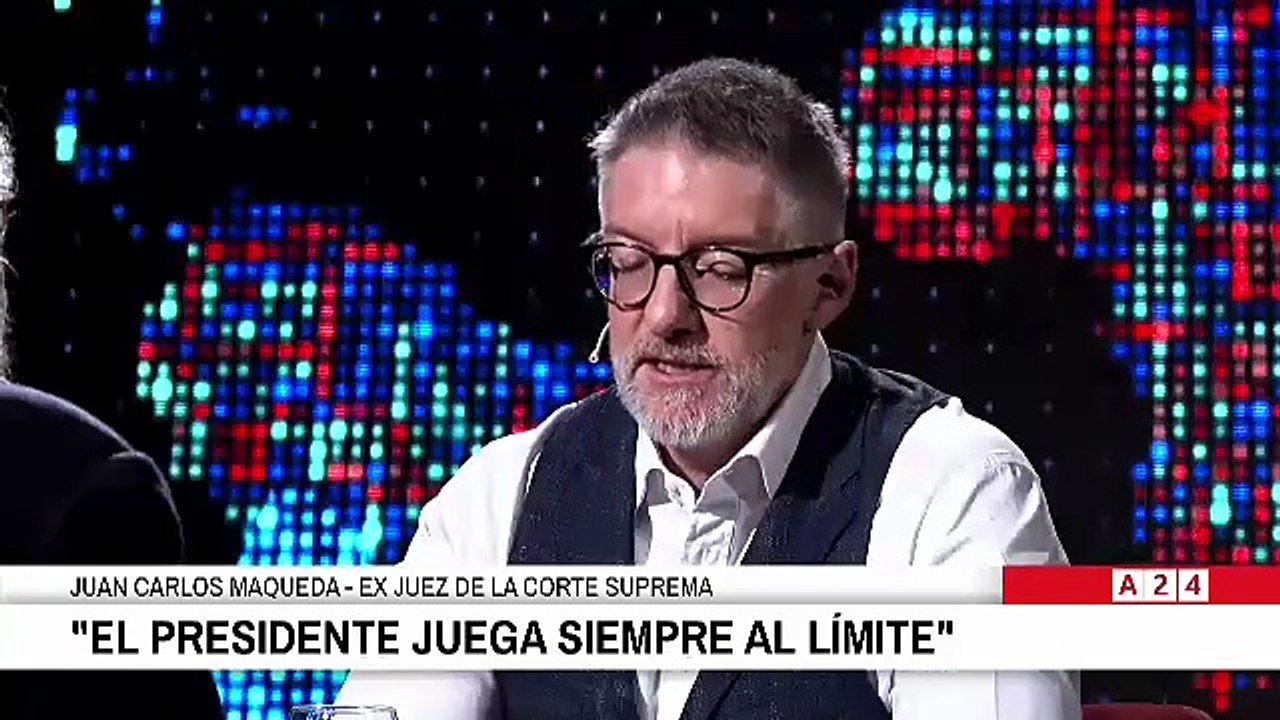 "Milei hiere la democracia y algunos principios básicos de la democracia", dijo Maqueda