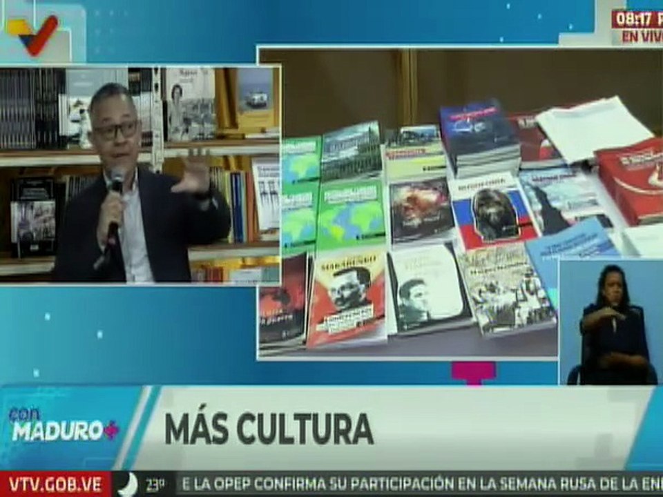 Ministro Ernesto Villegas recalcó que fue un rotundo éxito la 21º edición de la Filven 2025