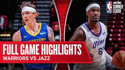 Game Recap: Warriors 103, Jazz 93