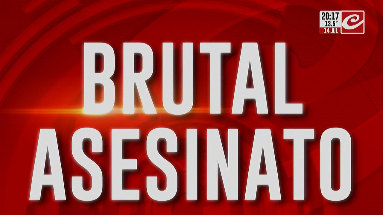 Brutal asesinato
