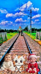 Black Cat 🐱 vs Baby Ronaldo ⚽ Messi vs Crocodile 🐊 vs Bigfoot 🦍 & Train Driver Tom 🚂 | Funny Cartoon Battle Shorts