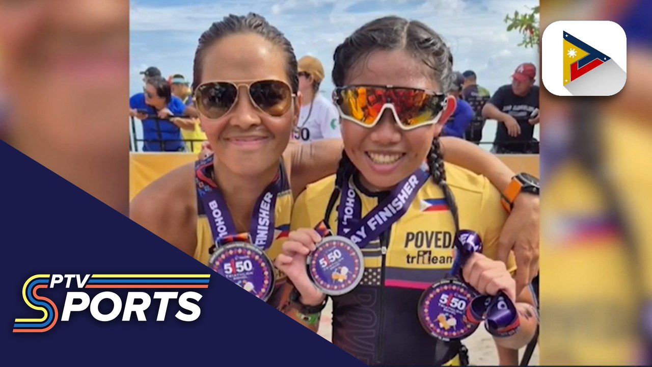 Cebuano triathletes, namayagpag sa 5150 Bohol Triathlon