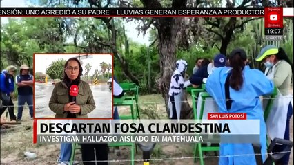 Fiscalía de SLP descarta hallazgo masivo de restos humanos en un predio de Matehuala