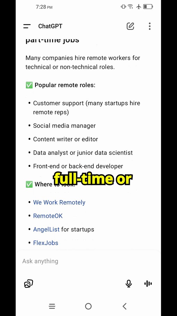 ChatGPT Android App Demo 🤖