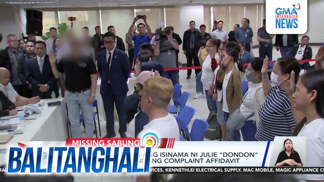 NAPOLCOM - 18 pulis ang isinama ni Julie Dondon Patidongan sa kaniyang complaint affidavit | Balitanghali