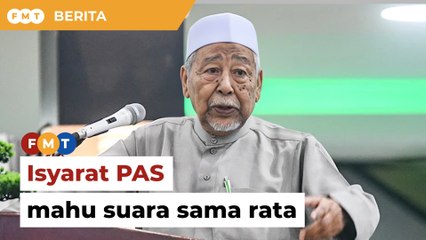 Teguran mursyidul am isyarat PAS mahu suara sama rata dalam PN