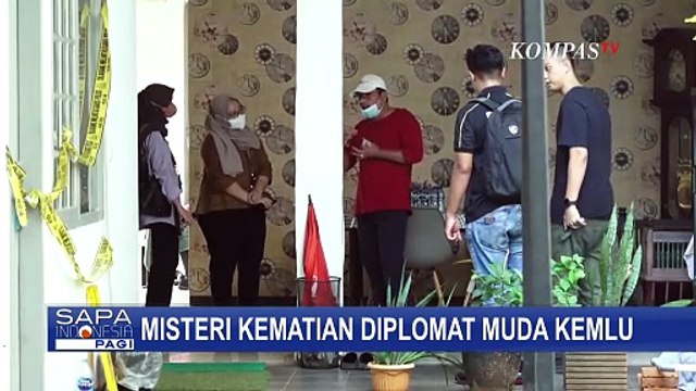 Misteri Kematian Diplomat Kemlu, Polisi Ungkap Komunikasi Istri dan Penjaga Kos | SAPA PAGI