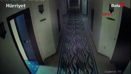 Kartalkaya'da yöneticilerin oteli terk ettikleri anların görüntüleri ortaya çıktı