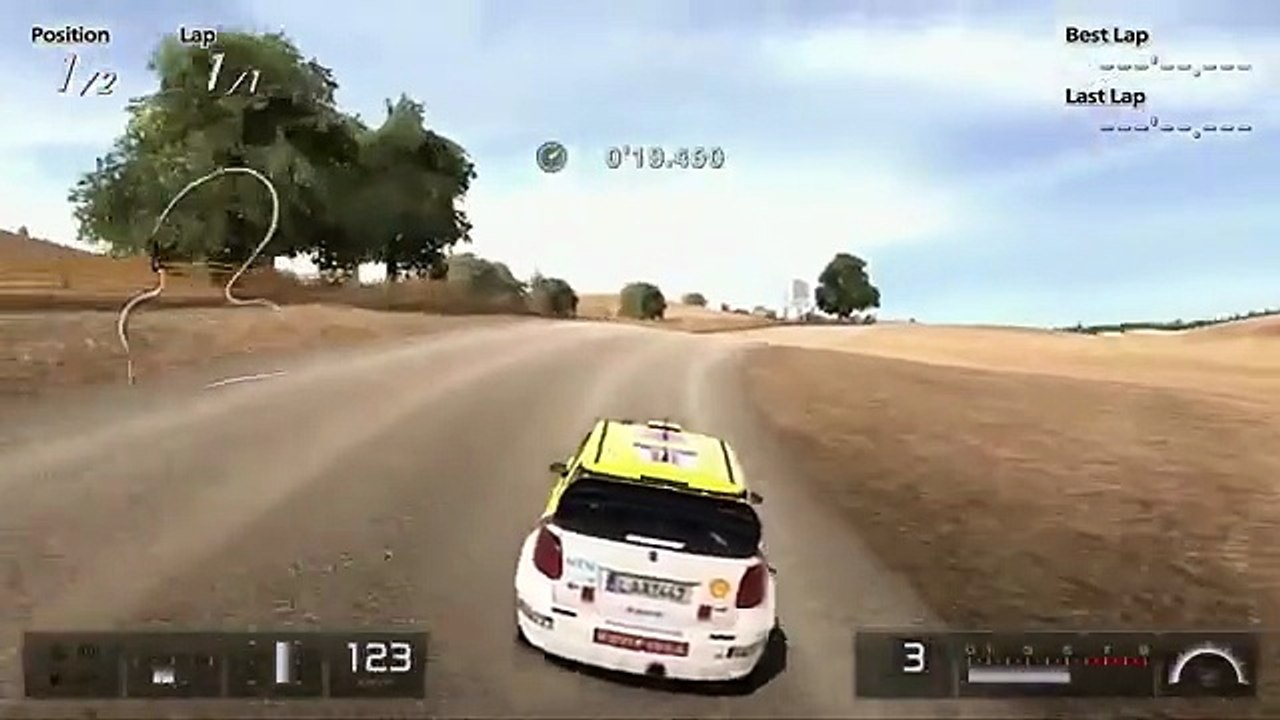 Gran Turismo 5 DEMO (2010) - Suzuki SX4 WRC at Toscana