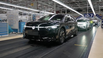 Production of the Volkswagen ID.7 at the Emden plant