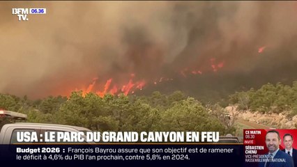 États-Unis: le parc du Grand Canyon toujours en feu, aucune victime à déplorer