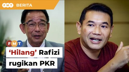 ‘Hilang’ Rafizi rugikan PKR, kata menteri Sarawak