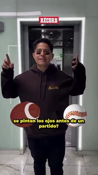 ¿Sabías por qué los jugadores de futbol americano y béisbol se pintan debajo de los ojos?