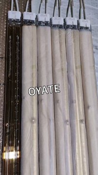 1160mm 400v 6200w G type gold coated twin tube halogen heating lamps infrared emitter for printing