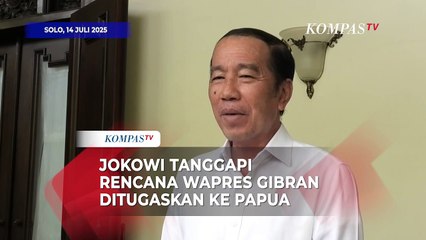 Respons Jokowi soal Rencana Wapres Gibran Ditugaskan ke Papua