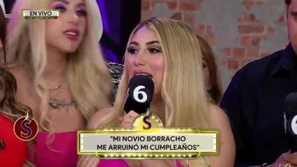 Por mala copa, novio de Aby le arruina su festejo