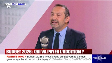 Budget: pour Sébastien Chenu (RN), "l'année blanche est un impôt déguisé"
