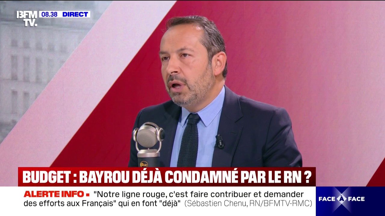 Budget 2026: "Il n'y a pas une mesure qui demande des efforts à l'immigration", observe Sébastien Chenu, député RN