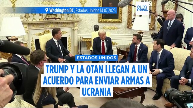 Trump amenaza con aranceles del 100% a Rusia por la guerra en Ucrania: Putin nos decepcionó