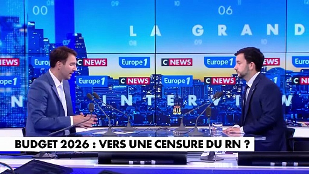 Budget 2026 : «Si les impôts sont augmentés, nous censurerons», lance Jean-Philippe Tanguy, député RN de la Somme