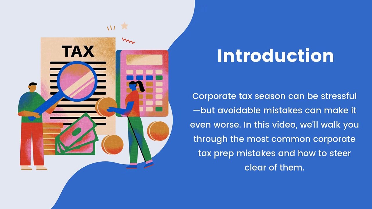 Common Corporate Tax Prep Mistakes To Avoid