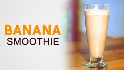 Healthy Banana Peanut Butter Lassi | Quick & Tasty Breakfast Smoothie Recipe