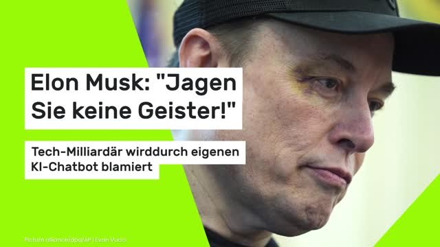 Elon Musk: Jagen Sie keine Geister! Tech-Milliardär wird durch eigenen KI-Chatbot blamiert