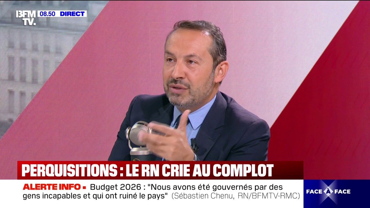 Perquisition au siège du RN: Sébastien Chenu dénonce du "harcèlement" pour "essayer de porter préjudice" au Rassemblement national