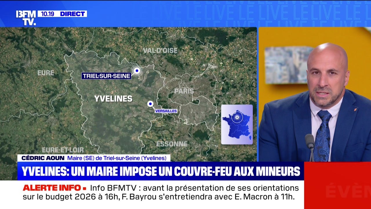 Yvelines : un maire impose un couvre-feu aux mineurs - 15/07