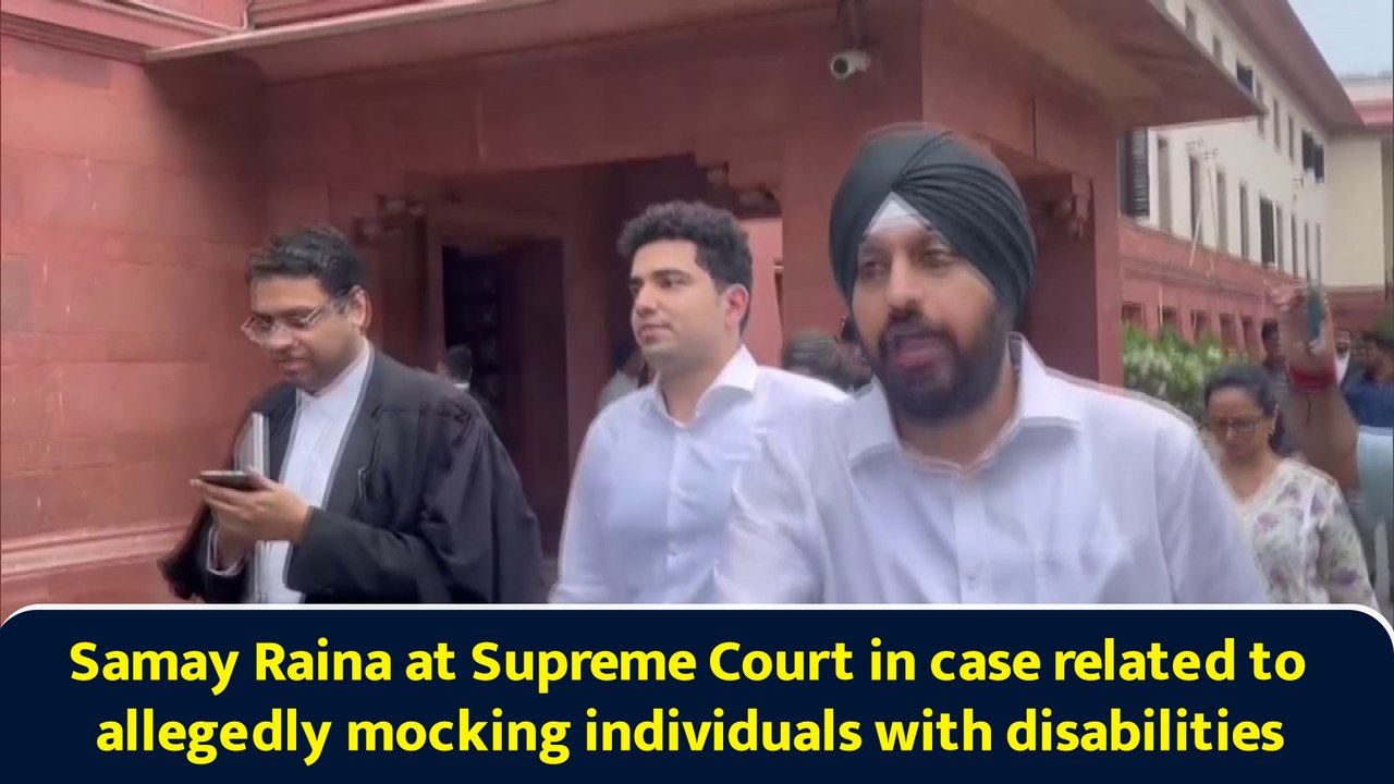 Samay Raina at Supreme Court in case related to allegedly mocking individuals with disabilities