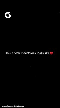 The glimpse hit hard for Indian cricket fans 😔 They may have lost the match, but they won the nation's heart 💙🇮🇳