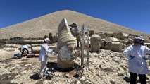 Nemrut’ta yeni dönem: Dev heykeller bu yöntemle korunacak!