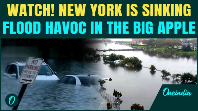 Floods Devastate New York| Residents flee, Cars swept-off, Houses Submerged| Who can save New York?
