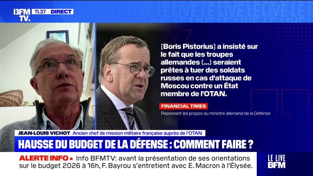 Le ministre allemand de la Défense a insisté sur le fait que les troupes allemandes seraient prêtes à tuer des soldats russes en cas d'attaque de Moscou contre un membre de l'Otan