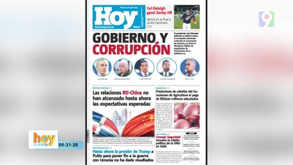Titulares prensa dominicana martes 15 de julio 2025 | Hoy Mismo