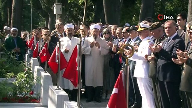 15 Temmuz Şehitleri Edirnekapı Şehitliği’nde dualarla anıldı