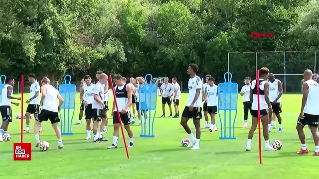 Orkun Kökçü, Beşiktaş'ta ilk antrenmanına çıktı