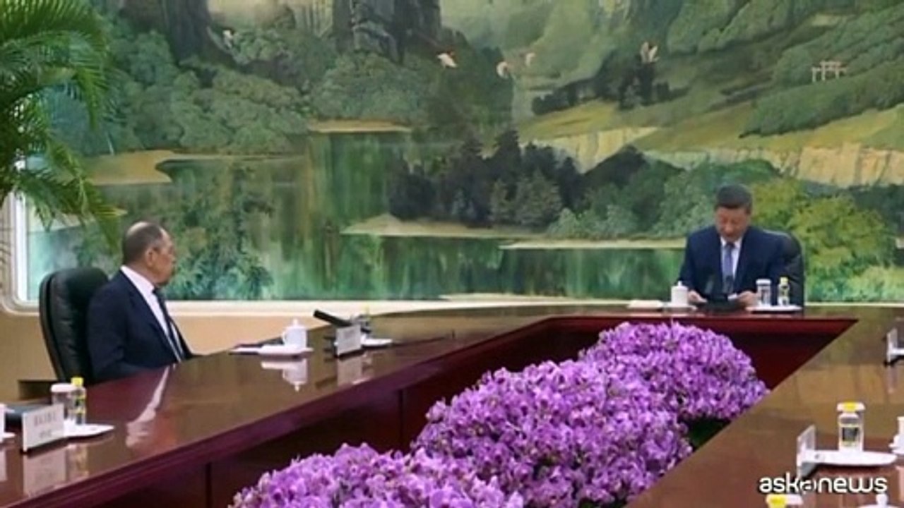 Lavrov vede Xi Jinping a Pechino per preparare futura visita Putin