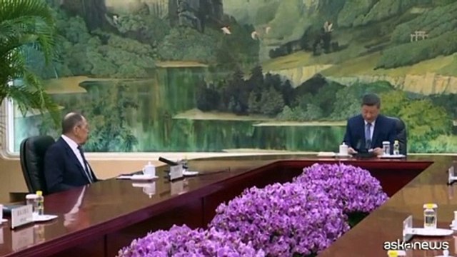 Lavrov vede Xi Jinping a Pechino per preparare futura visita Putin