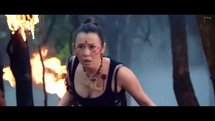 movie action 2025! Mercenaries Slaughtered the Sacred Monkey,Turning Tribe Warriors Into War Machine