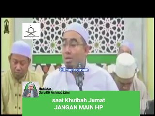 Penting saat Khutbah Jumat JANGAN MAIN HP