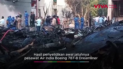 Rekaman Suara Jatuhnya Pesawat Air India, Salah Pilot?