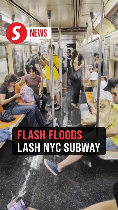 NYC, New Jersey hit by flood, subway inundated